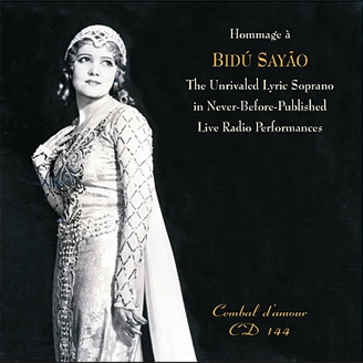 Bidu Sayao, Lyric Soprano